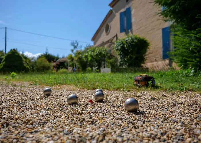 La Maison De L'écolieu Du Turc - Piscine Partagée Le Mas-dʼAgenais