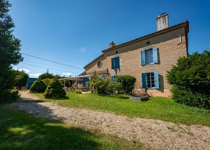Сasa de vacaciones La Maison De L'écolieu Du Turc - Piscine Partagée