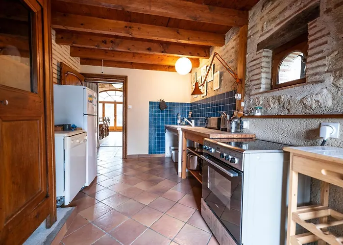 La Maison De L'écolieu Du Turc - Piscine Partagée Сasa de vacaciones Le Mas-dʼAgenais